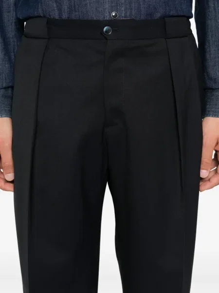 Pantaloni Briglia 1949 plisate albastru