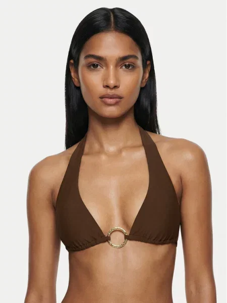 Bardot Bikini felső Jayda Halter barna