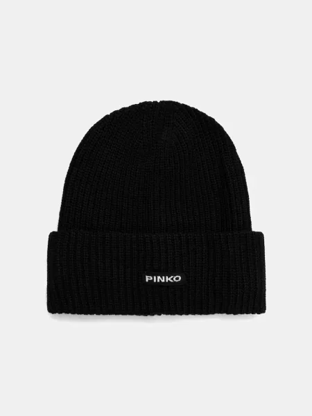 Kapa z dodatkom volne Pinko črna