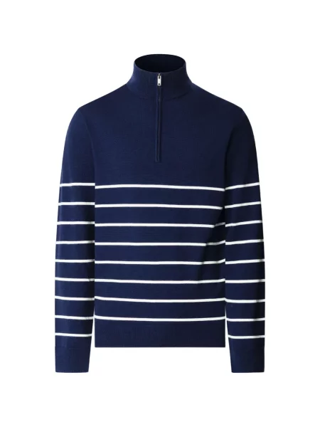 Pulover Hackett London cu dungi albastru