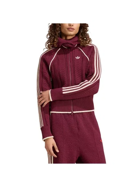 Top sportowy Adidas do biegania czerwony