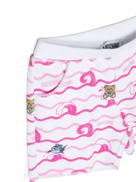Komplet dresowy dziecięcy Moschino różowy