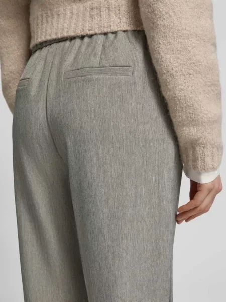 Spodnie materiałowe o kroju straight fit z z tyłu Model Caia' Free/quent