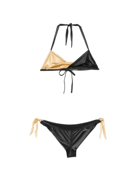 Μπικίνι Pin Up Stars με halter λαιμόκοψη μαύρο