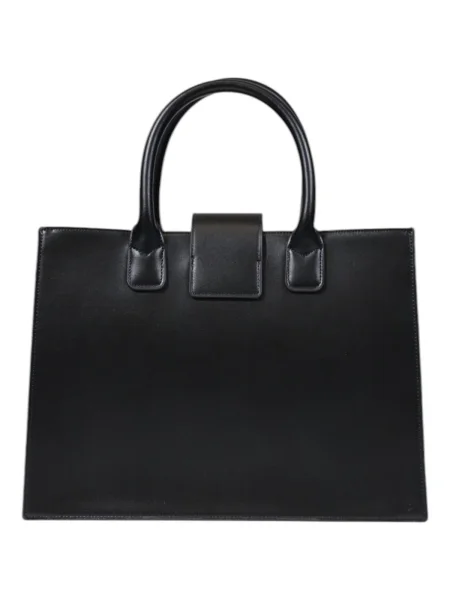 Geantă shopper Armani Exchange din piele negru