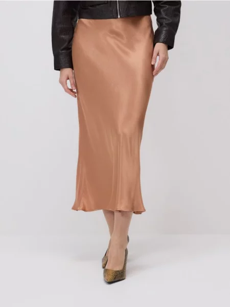 Reserved Spódnica maxi z różowy