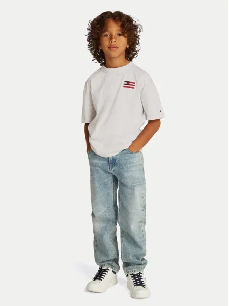 Tommy Hilfiger T-Shirt S γκρι