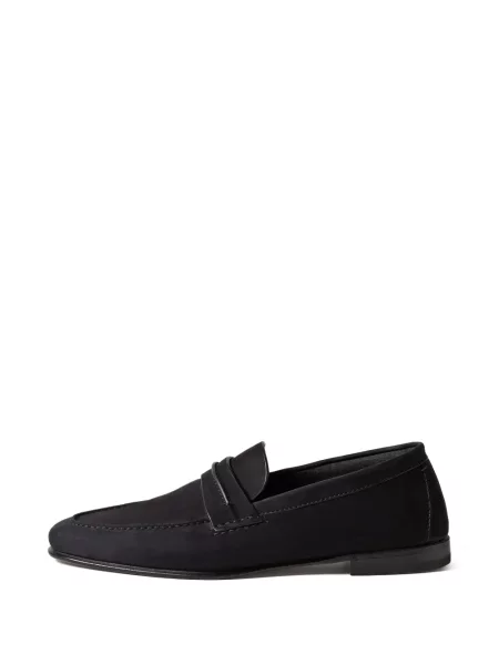 Pantofi loafer Zegna din piele albastru