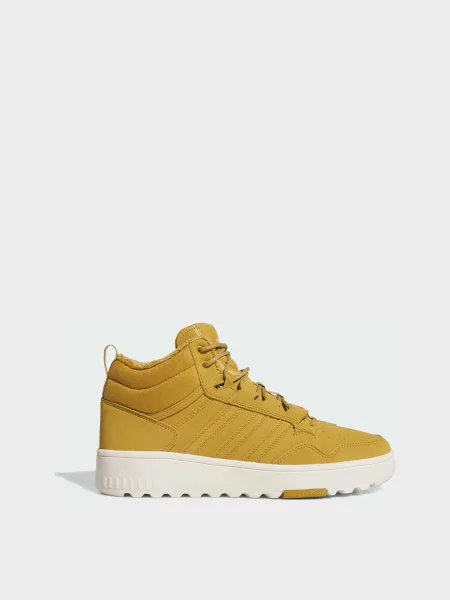 Кроссовки Adidas Hoops коричневые