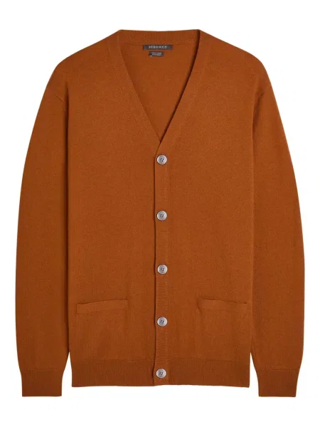 Cardigan Begg X Co cu decolteu în V maro