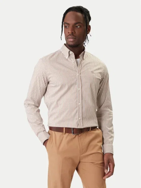 BOSS Cămașă H-Roan bej