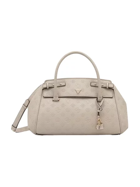 Guess torebka shopper DIANA beżowa