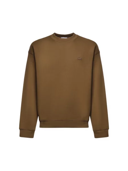 Bluza Lacoste Crewnecks UNISEX Mascara Brown XL brązowa