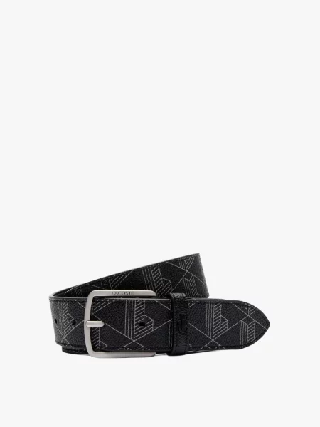 Ремень Lacoste черный