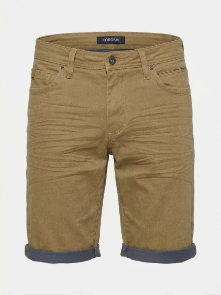 KOROSHI Jeans ocru
