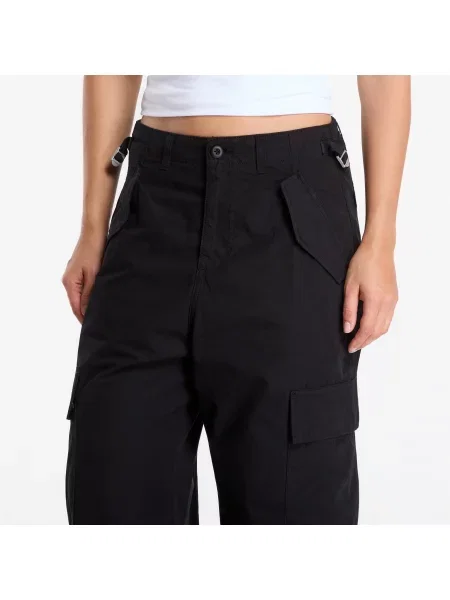 Παντελόνια Carhartt WIP Osborn Cargo Pant UNISEX Black Garment Dyed XS μαύρο