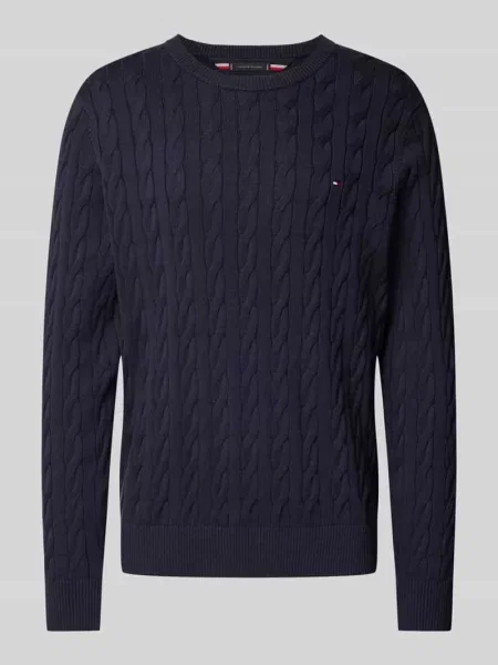 Tommy Hilfiger Sweter blau niebieski