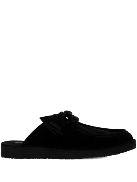 Papuci Clarks Originals din piele negru