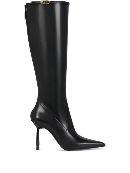 Botine Potamy cu cataramă negru