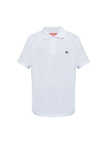 Koszulka polo Diesel biała