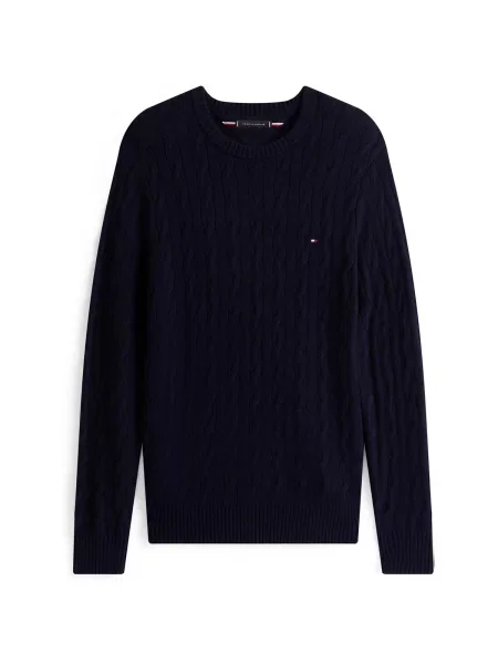 Mikina Tommy Hilfiger modrá