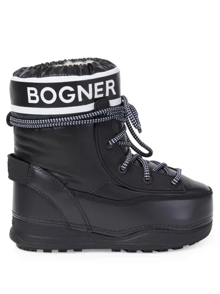 Gyerek bokacsizma Bogner fekete