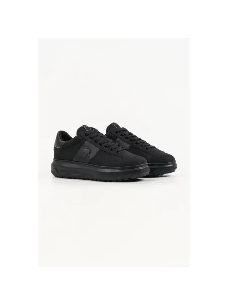Sneakersy Karl Lagerfeld skórzane czarne