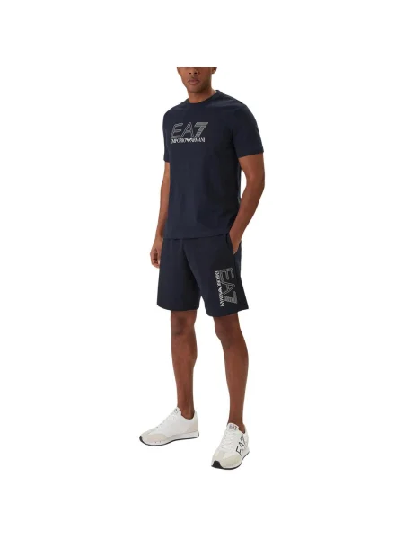 Rövidnadrág Emporio Armani Ea7 kék