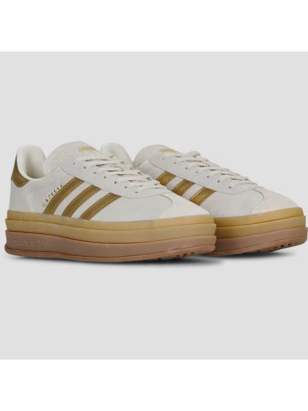 Adidas Originals sneakers din piele întoarsă Gazelle Bold bej