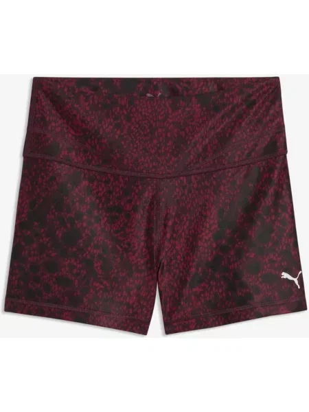 Krótkie spodenki Puma Tropical Speed 3" bordowo XS czarne