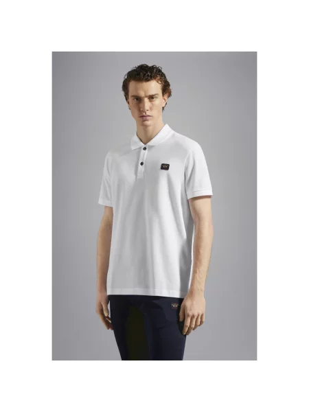 Koszulka polo Paul & Shark biała