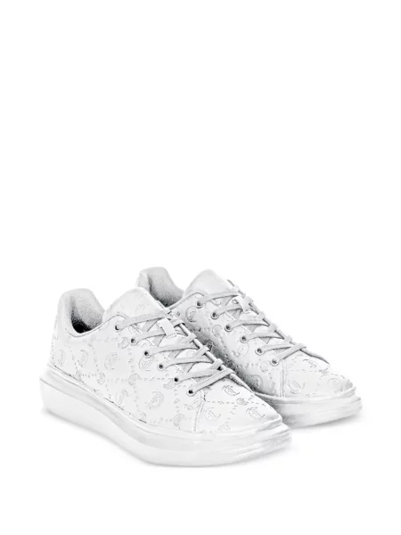 Sneakerși Just Cavalli alb
