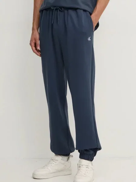 Calvin Klein Jeans pantaloni de trening din albastru