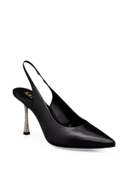 Pantofi cu toc Kat Maconie slingback negru