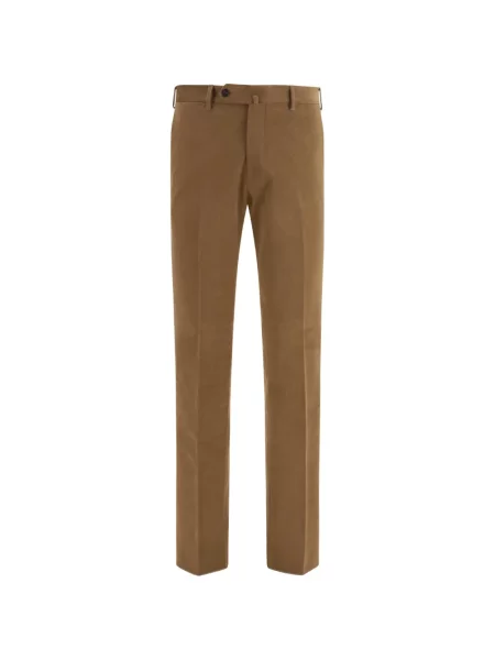 Pantaloni Germano 1952 de catifea cord maro