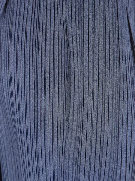 Pantaloni Giorgio Armani plisate albastru