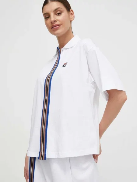 Polo tričko Fila bílá