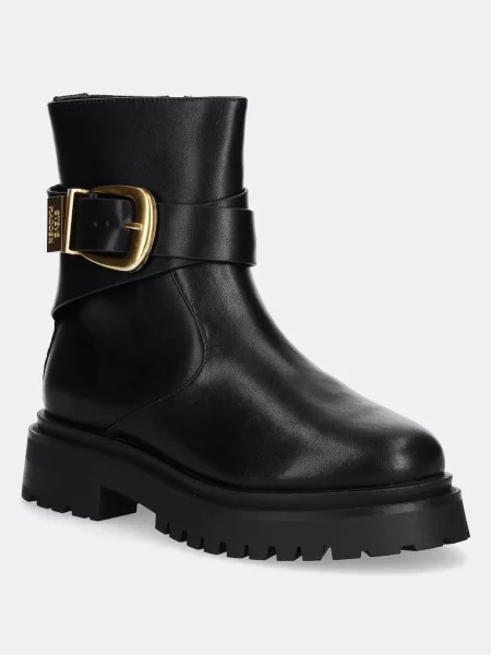 Pantofi Steve Madden din piele negru