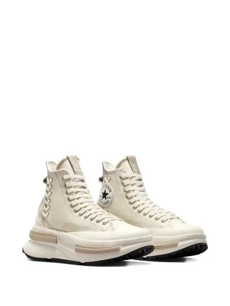 Sneakerși Converse Chuck 70 alergare cu cataramă cu bretele alb