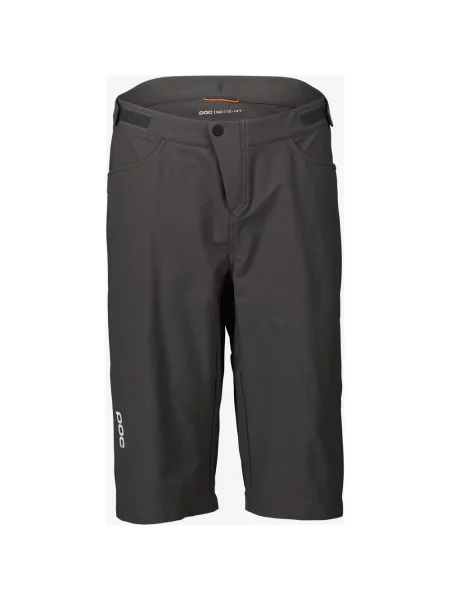 Spodenki MTB POC Essential bez wkładki ciemnoszare dla dzieci 10 szare