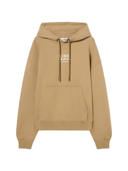Hanorac cu glugă L/ab C/o Off-white cu imagine alb