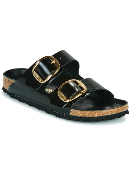 Sneakers Birkenstock Arizona Big Buckle High Shine Black EUR 36 fekete