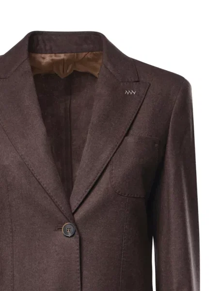 Μπλέιζερ Max Mara καφέ
