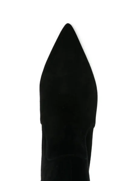 Botine Stuart Weitzman tricotate negru