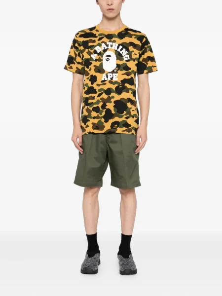 Tricou A Bathing Ape® cu imagine galben