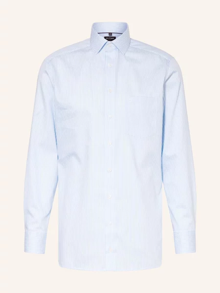 Olymp Koszula Luxor Modern Fit blau biała
