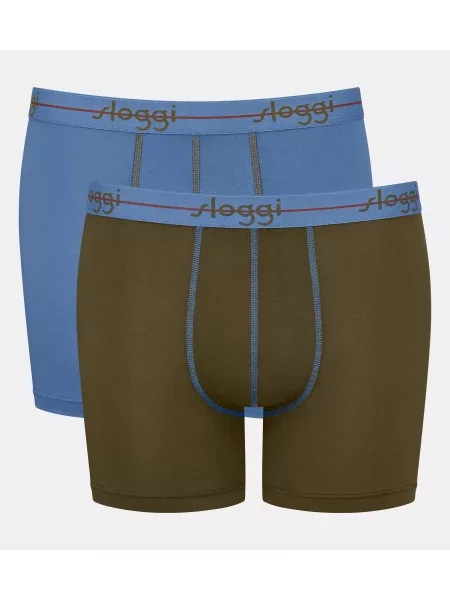SLOGGI Boxerky / zelená modrá