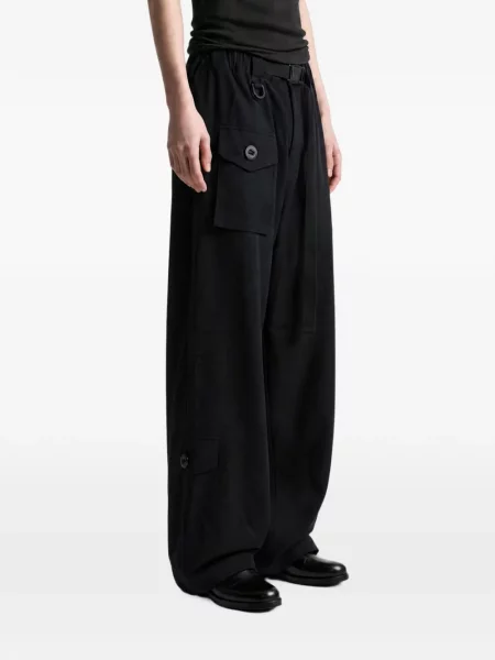 Cu centură pantaloni Y-3 negru