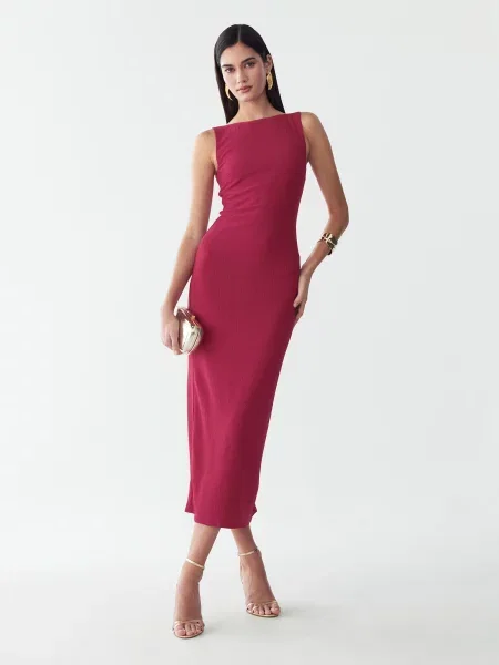 BWLDR Rochie Suny închis roz