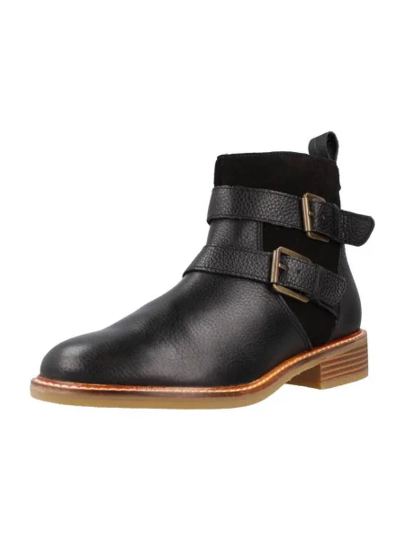 Pantofi Clarks cu cataramă negru